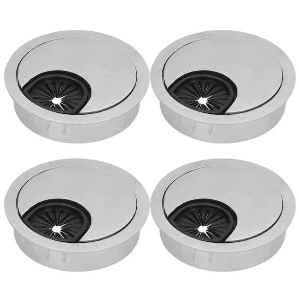 50 Brushed Alloy Wire Box Wire Grommets Durable Brushed Silver Zinc Alloy Easy to Install Cable Grommets Practical School for Office Table PC Peripheral Computer 50 Brushed Alloy Wire Box Wire Grommets Durable Brushed Silver Zinc Alloy Easy to Install Cable Grommets Practical School for Office Table PC Peripheral Computer